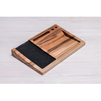 Підставка з дерева для гаджета QI ecoWalnut 270х180х33 мм