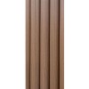 Декоративна стінова рейка Sticker Wall WPC 160x3000x23 мм Капучіно (SW-00001538)