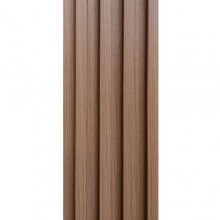 Декоративна стінова рейка Sticker Wall WPC 160x3000x23 мм Капучіно (SW-00001538)