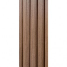 Декоративна стінова рейка Sticker Wall WPC 160x3000x23 мм Капучіно (SW-00001538)