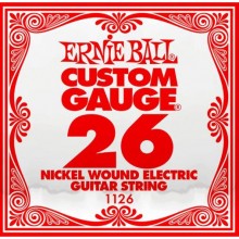 Струна Ernie Ball 1126 Nickel Wound Electric Guitar String .026