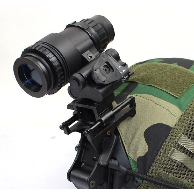 Прилад нічного бачення Монокуляр PVS 18 із кріпленням Wilcox L4G24 на шолом