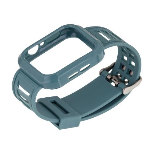 Ремінець силіконовий футляр ANCHOR Watch Band Apple Watch 42-44 mm Midnight Green Ремінець силіконовий футляр ANCHOR Watch Band Apple Watch 42-44 mm Midnight Green