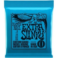 Струни для електрогітари Ernie Ball 2225 Extra Slinky Nickel Wound 8/38 Струни для електрогітари Ernie Ball 2225 Extra Slinky Nickel Wound 8/38