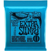 Струни для електрогітари Ernie Ball 2225 Extra Slinky Nickel Wound 8/38
