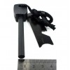 Похідне кресало та свисток EDC Sarver black