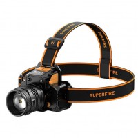 Ліхтар налобний акумуляторний HL58 SuperFire 350 Lumen IP44