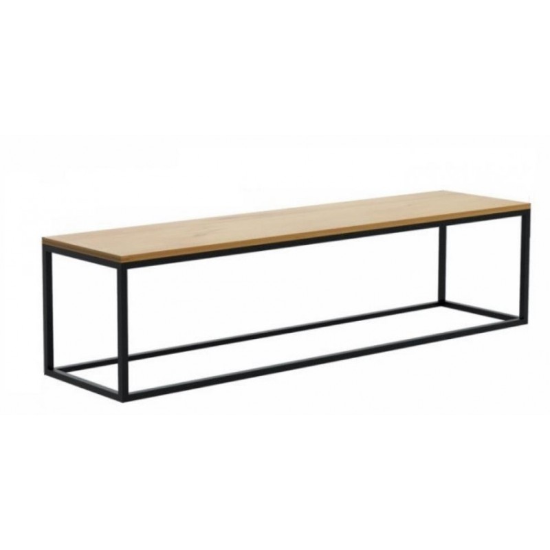 Кавовий журнальний столик у стилі Loft NS-466 530x1600x400 мм Черный