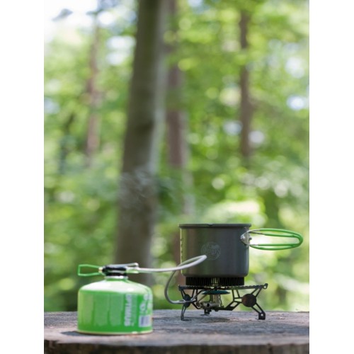 Казанок Optimus Terra Weekend HE Cookset 0.95 л Сірий (1017-8020707) Казанок Optimus Terra Weekend HE Cookset 0.95 л Сірий (1017-8020707)