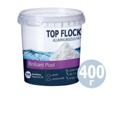 Флокулянт (коагулянт, флокер) у гранулах для води в басейні 80412 ECM (Угорщина), препарат для очищення каламутності, 400 г