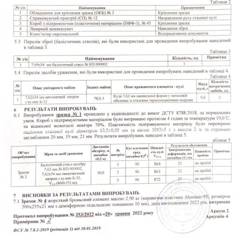 Бронеплити для плитоноски No Brand Strike face 6 клас NIJ IV 2.8 кг 2 шт Чорний (1631050184)