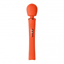 Вібромасажер Fun Factory VIM Vibrating Wand sunrise orange, суперпотужний та легкий, до 6 годин роботи