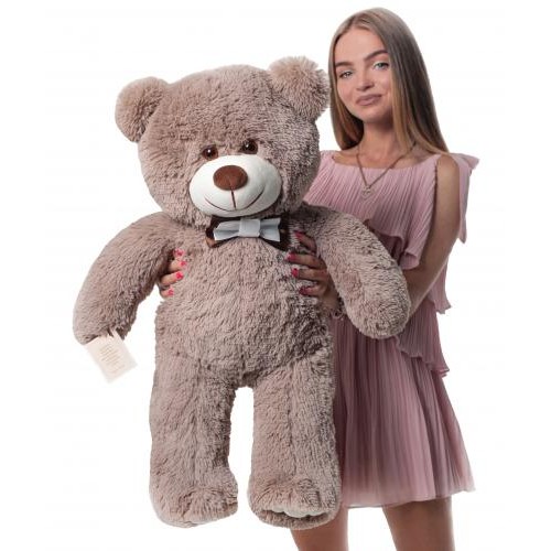 Плюшевий ведмедик Mister Medved Бадді 85 см Капучіно (084) Плюшевий ведмедик Mister Medved Бадді 85 см Капучіно (084)