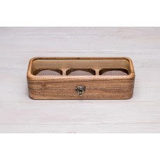 Коробочка для зберігання годинників ecoWalnut 7х26.5х9.5 см