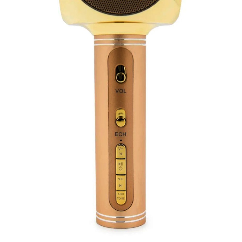 Бездротовий караоке мікрофон Magic Karaoke YS-63 Gold