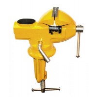 Тиски слюсарні MASTERTOOL поворотні міні 60 мм 07-0202 Тиски слюсарні MASTERTOOL поворотні міні 60 мм 07-0202