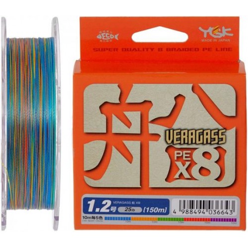 Шнур YGK Veragass Fune X8 100m connect #1.5/12.5kg 10m (1013-5545.02.73) Шнур YGK Veragass Fune X8 100m connect #1.5/12.5kg 10m (1013-5545.02.73)
