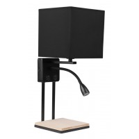 Бра Candellux Theo 24x45 см Бежево-чорний (21-76885)