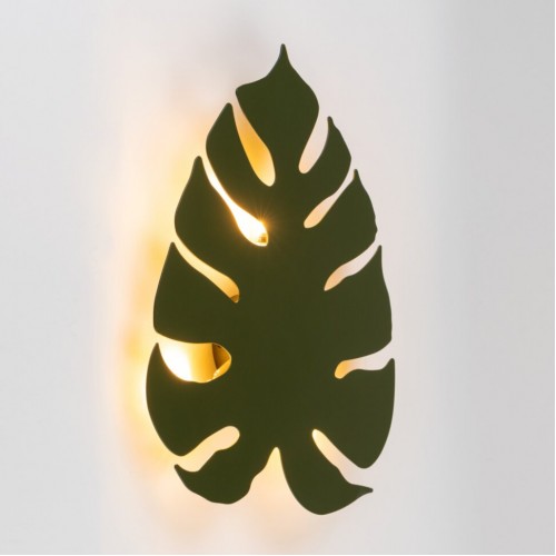 Настінний світильник TK Lighting Monstera 35x39 см Зелений (TK4668) Настінний світильник TK Lighting Monstera 35x39 см Зелений (TK4668)