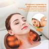 Масажна подушка для дому та автомобіля Inspire 052P Коричневий