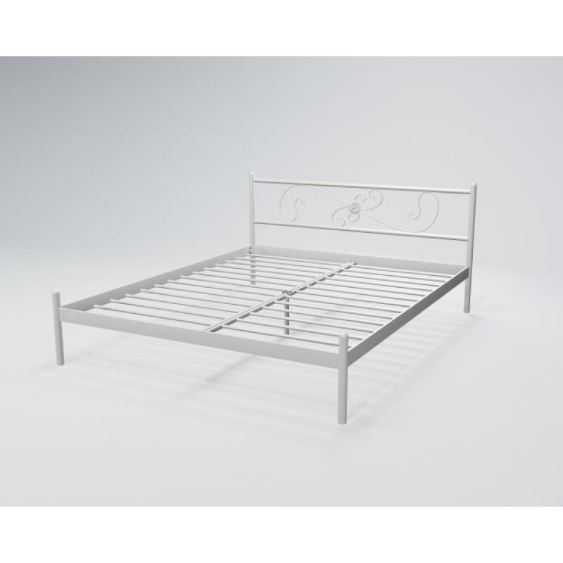 Ліжко Tenero Хризантема 1 1600х1900 Білий