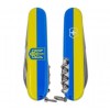 Складаний ніж Victorinox Spartan Ukraine Герб на прапорі (1.3603.3_T3040p)