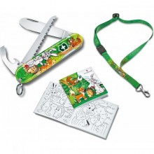 Набір подарунковий дитячий Victorinox My First Children Set Animal Edition Rabbit ніж 84 мм/9 функцій (0.2373.E2)
