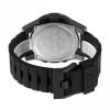 Тактичний водостійкий кварцовий годинник Skmei World Black