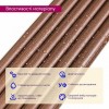Декоративна WPC кругла рейка стінова 3000*150*15мм (D) SW-00001872 Sticker Wall