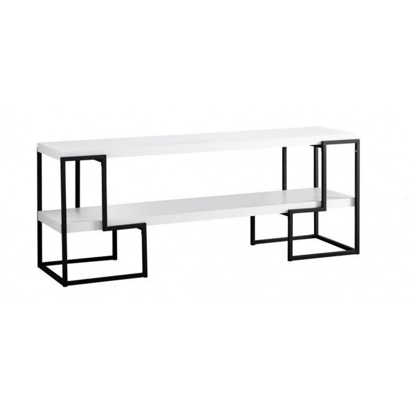 Тумба підставка для TV у стилі Loft NS-2137 630x1500x350 мм Черный