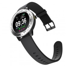 Смарт-годинник Smart S18 Black ремінець Silver (15981-hbr)