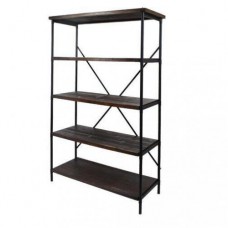 Стелаж для зберігання в стилі Loft Чорний NS-1835 1230x650x300 мм