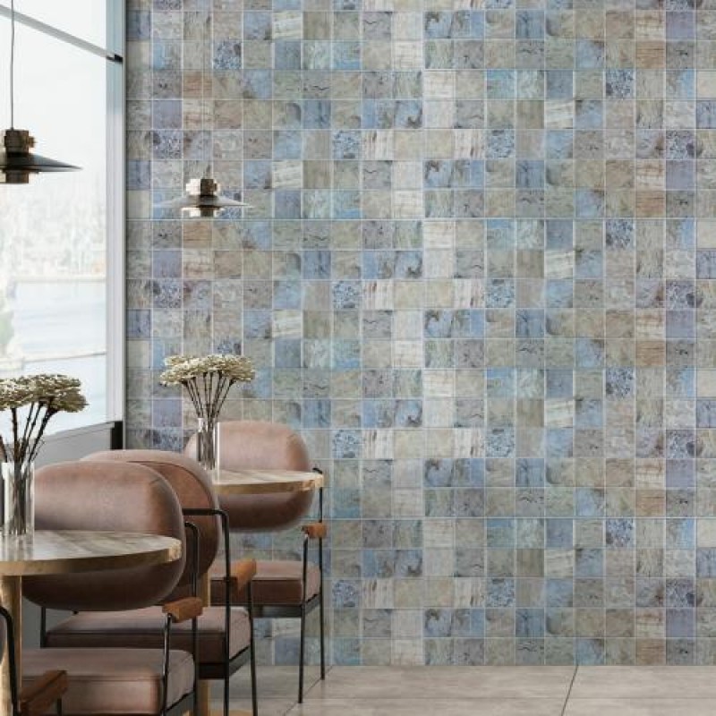 Декоративна ПВХ панель Sticker Wall 960x480x4 мм Різнокольоровий (D) SW-00002480