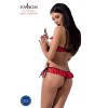 Комплект білизни Passion CHERRY SET WITH OPEN BRA Exclusive XXL/XXXL червоний (PS25509)