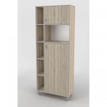 Шафа-Пенал Тиса Мебель ШС-811 Дуб сонома 205x35x80 см