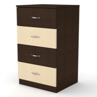 Комод для речей Компанит Венге комбі 4А