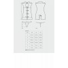 Еротичний костюм стюардеси Obsessive Stewardess 3 pcs costume grey S/M, сірий, сукня, стрінги, пілот в інтернет супермаркеті PbayMarket!