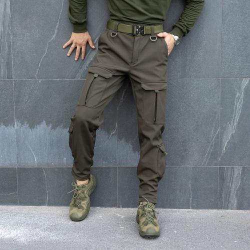 Штани карго чоловічі Pobedov Hardy 324578 XXL Хакі (00000005637) Штани карго чоловічі Pobedov Hardy 324578 XXL Хакі (00000005637)