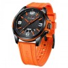 Наручний годинник чоловічий NaviForce Young Orange Чорний (3492)