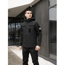 Куртка чоловіча тактична Pobedov Shadow V2 Military 383581 XXXL Чорний (00000007122)