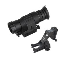 Повний комплект монокуляр нічного бачення ПНБ Nectronix CL27-0008 + модернізоване кріплення на шолом Rhino mount