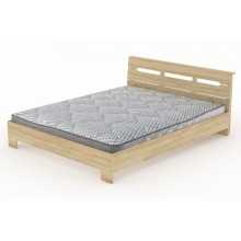 Двоспальне ліжко Компаніт Стиль-160 дуб сонома