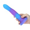 Фалоімітатор, що світиться в темряві, ADDICTION Rave 8″ Glow in the Dark Dildo Blue Purple, 20,3 см в інтернет супермаркеті PbayMarket!