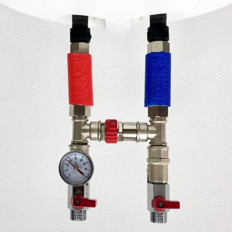 Група підключення водонагрівача Kvant Labaratory BS 1/2