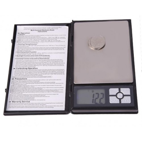 Електронні ювелірні ваги у вигляді книжки RIAS MH048 0,1-2000 гр Black (np2_0434) Електронні ювелірні ваги у вигляді книжки RIAS MH048 0,1-2000 гр Black (np2_0434)