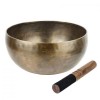 Тибетська співоча чаша Singing bowl Ручна холодна ковка 22,3/22,3/11,3 см Бронзовий (27409) в інтернет супермаркеті PbayMarket!