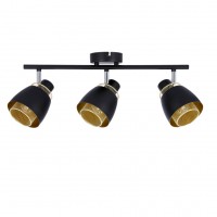 Спот Candellux Aleksandria 57.5x18.5 см Чорний (93-13767)