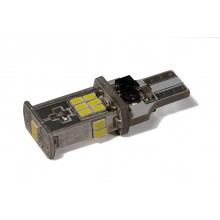 Світлодіодна лампа StarLight T15 18 діодів 3020 12V-24V 6.5W WHITE / Canbus / мультиполярна / друкована плата