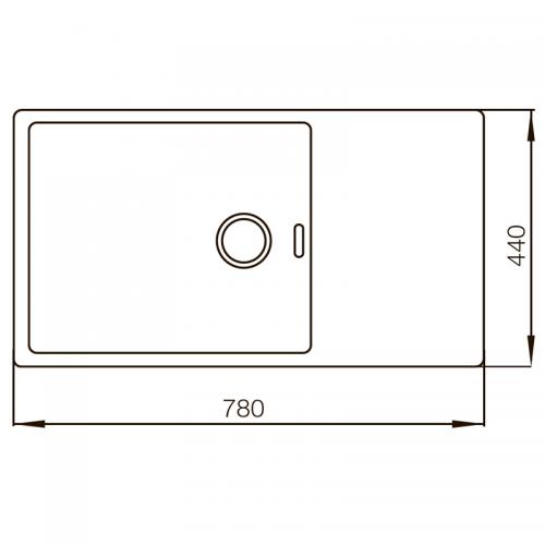 Мийка MIXXUS MX7844-200x1.2-SATIN (MX0560) в інтернет супермаркеті PbayMarket!