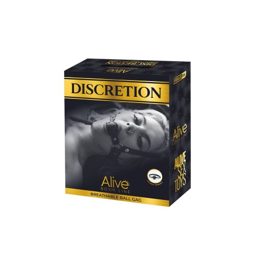 Повітропроникний кляп Alive Discretion Red в інтернет супермаркеті PbayMarket!